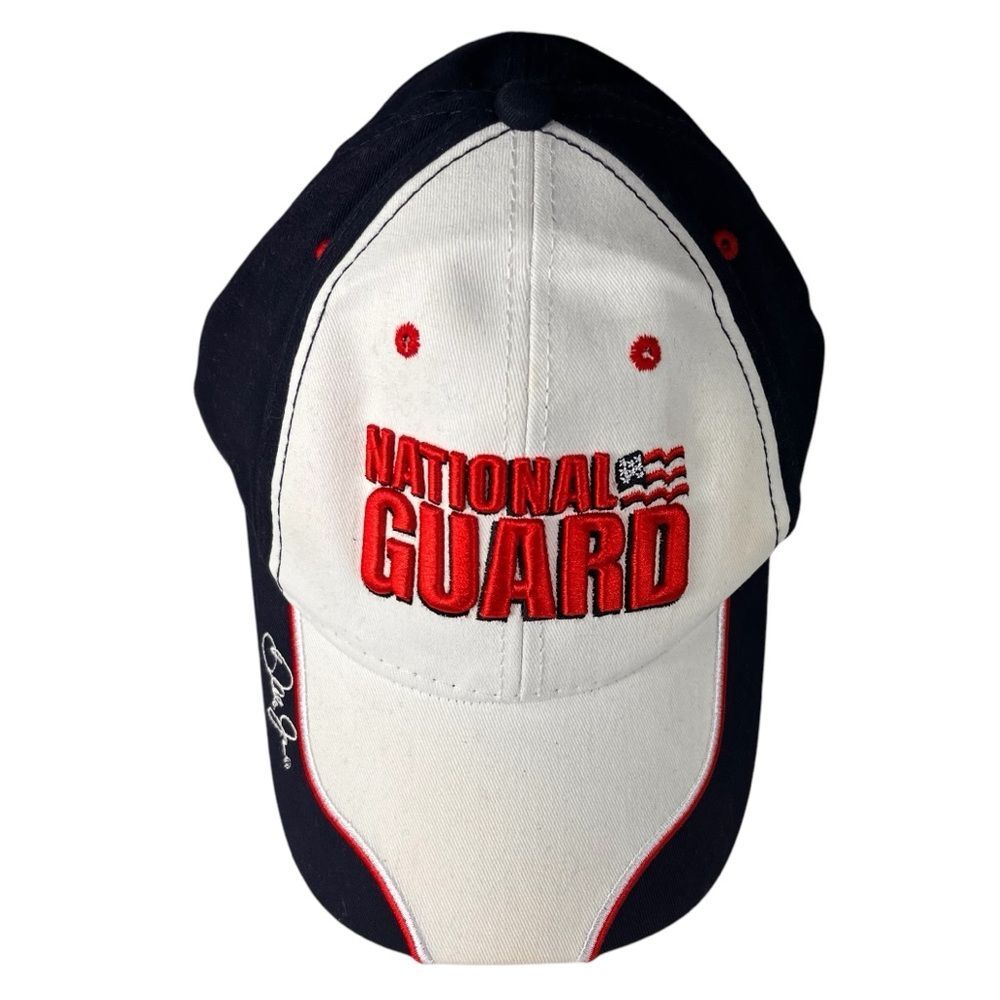Dale Jarrett #88 National Guard Hat Winners Circle Blue NASCAR